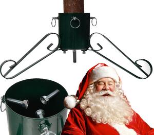 Stojan na vánoční stromek RGL kovový, průměr 58 cm, otvor 9 cm, pro stromky do výšky 220 cm