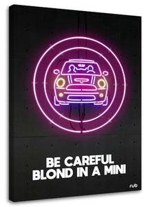 Obraz na plátně Auto neon - Rubiant Rozměry: 40 x 60 cm
