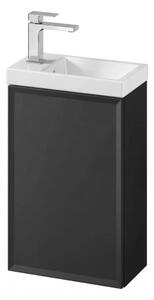 Cersanit S1022-003 -Závěsná koupelnová skříňka pod umyvadlo MILLE 40x22 cm černá