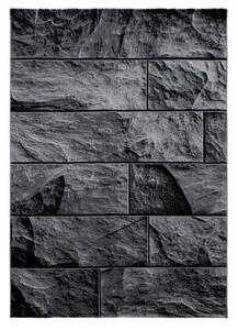 Kusový koberec Parma 9250 black - 80 x 150 cm