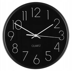 Nástěnné hodiny 4Living černé 25 cm