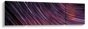Obraz rozmazaných hvězd na obloze (170x50 cm)