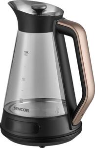 Sencor - Rychlovarná konvice s termoregulací 1,5 l 2150W/230V černá/rose gold