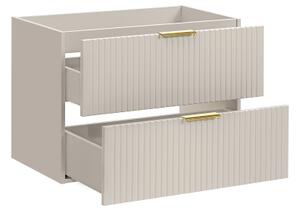 COMAD ADEL CASHMERE 82-80-2S - Koupelnová skříňka pod umyvadlo ADEL béžová