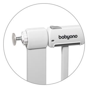 BabyOno - Bezpečnostní zábrana 75-96 cm bílá