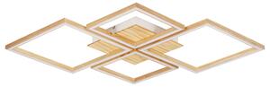 STROPNÍ LED SVÍTIDLO, 75,5/75,5/5 cm Novel