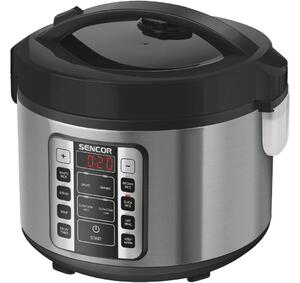 Sencor - Multifunkční rýžovar 700W/230V 1,5 l nerez/černá