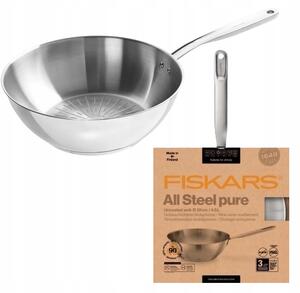 Fiskars All Steel Pure WOK pánev 28 cm 1065629