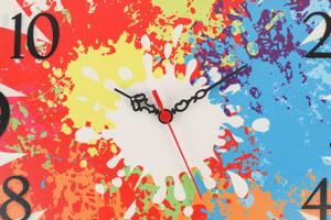 Wallity Nástěnné hodiny Coloursy 40 cm barevné