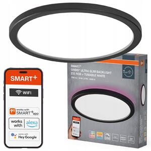 OSRAM SMART+ WiFi Orbis Ultra Slim LED Panel 235mm Černý, 19W, 1070lm, RGB