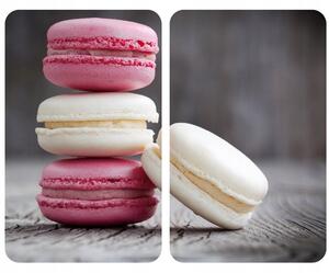 Skleněné ochranné desky na sporák Wenko Macarons 23419 52 x 30 cm 2 ks