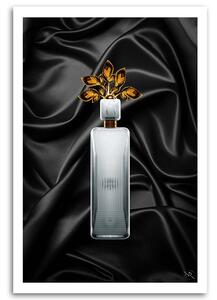 Obraz na plátně Lahvička s parfémem - Rubiant Rozměry: 40 x 60 cm