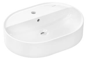 Hansgrohe Xuniva U umyvadlo 60x45 cm oválné na pult bílá matný 61080450
