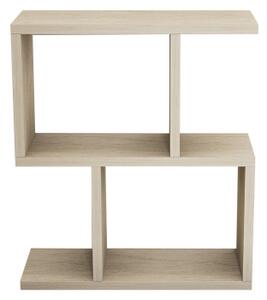 Odkládací stolek CROS 45x17 cm dekor mramoru/béžová