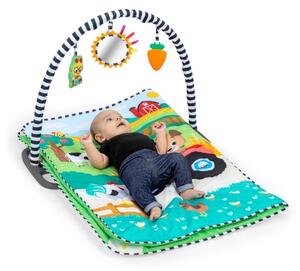 Baby Einstein - Dětská hrací deka BUSY BARNYARD 4xAA