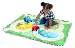 Baby Einstein - Dětská hrací deka BUSY BARNYARD 4xAA