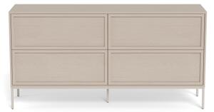 Komoda ALIN 157x40 cm taupe