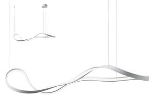Redo Závěsné LED svítidlo Nubo, š.1250 mm, 4000K Barva: Bílá