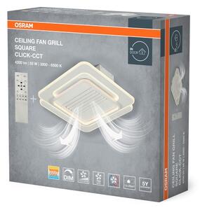 Osram - LED Stm stropní svítidlo s ventilátorem CEILING FAN LED/55W/230V bílá+DO