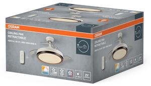 Osram - LED Stropní svítidlo s ventilátorem CEILING FAN LED/66W/230V bílá + DO
