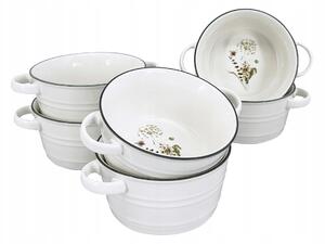 Porcelánová miska kompotová Nostalgie Meadow, 12cm, sada 6 ks
