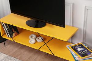 ASIR Televizní stolek STREET žlutý