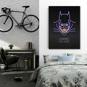 Obraz na plátně Neonový Batman - Rubiant Rozměry: 40 x 60 cm