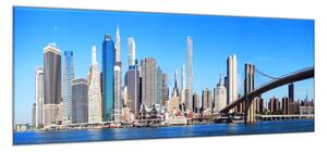 Obraz skleněný město New York - Manhattan - 70 x 100 cm