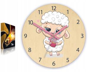 Nástěnné hodiny ModernClock vícebarevné 30 cm