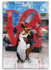 Obraz na plátně Nápis Love - Jose Luis Guerrero Rozměry: 40 x 60 cm