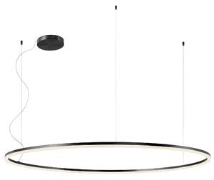 Redo Závěsné LED svítidlo ORBIT ø 150 cm, 3000K Barva: Černá, Stmívání, řízení: TRIAC