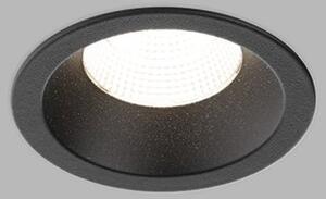 Led2 Zápustné LED svítidlo SPOT B ø 8,2 cm, hl. 5,2 cm Barva: Černá, Stmívání, řízení: Casambi, Chromatičnost: 4000K