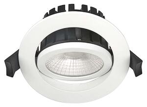 Led2 Zápustné LED svítidlo MAX 2 ø 8 cm, IP65 4000K Barva: Bílá, Stmívání, řízení: DALI/PUSH