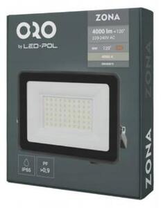 LED reflektor ORO ZONA, 50 W, 4000 lm, neutrální bílá (NW-B)