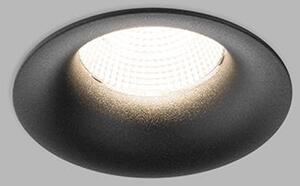 Led2 Zápustné LED svítidlo SPOT C ø 8,2 cm, hl. 5,2 cm Barva: Černá, Stmívání, řízení: ON/OFF, Chromatičnost: 3000K