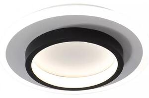Stropní svítidlo LED Stropní Svítidlo 30cm IP44 2700/4000/6500K Černé kulatý ROVITO