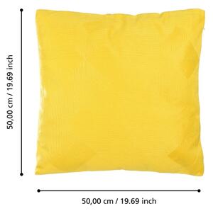Eglo 420289 - Dekorační polštář BERHALA 50x50 cm žlutá
