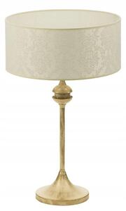 Stolní lampa Jupiter Kašmír béžová, žlutá 60 W