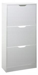 Botník 5five Simply Smart 60 x 119,5 x 23 cm bílá