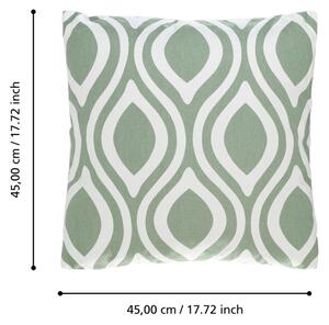 Eglo 420294 - Dekorační polštář CHEVERY 45x45 cm zelená