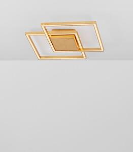Nova Luce Stropní LED svítidlo BILBAO, d. 46 cm Barva: Zlatá