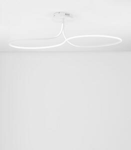 Nova Luce Stropní LED svítidlo FUNGO, d. 102 cm Barva: Bílá