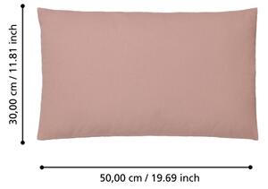 Eglo 420029 - Dekorační polštář ILES 30x50 cm růžová