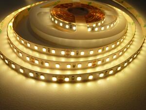 LED pásek 12V, 4,8W/m, 60LED/metr Teplota světla: Teplá bílá - 3000 K