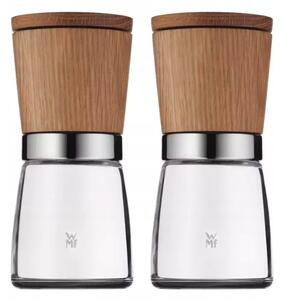Sada mlýnků na sůl a pepř WMF Ceramill Nature dřevěná