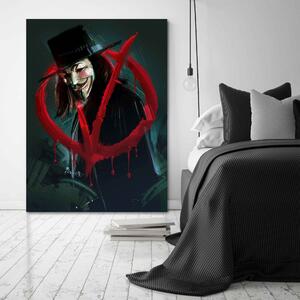 Obraz na plátně V jako Vendeta - Nikita Abakumov Rozměry: 40 x 60 cm