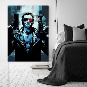 Obraz na plátně Terminátor, Arnold Schwarzenegger - Nikita Abakumov Rozměry: 40 x 60 cm