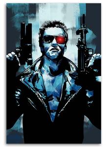 Obraz na plátně Terminátor, Arnold Schwarzenegger - Nikita Abakumov Rozměry: 40 x 60 cm