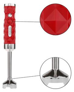 TEMPO-KONDELA DIAMOND TYP 5, tyčový mixér, červená, plast/nerezová ocel