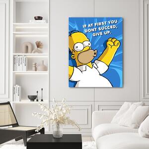 Obraz na plátně Simpsonovi, Homer Simpson - Nikita Abakumov Rozměry: 40 x 60 cm